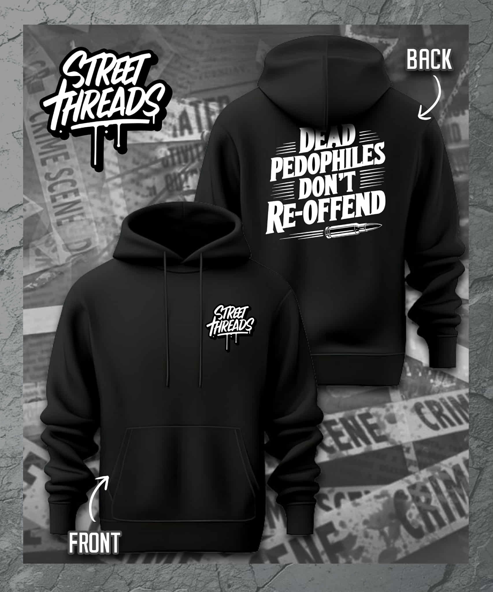 Dead pedophiles don't re-offend