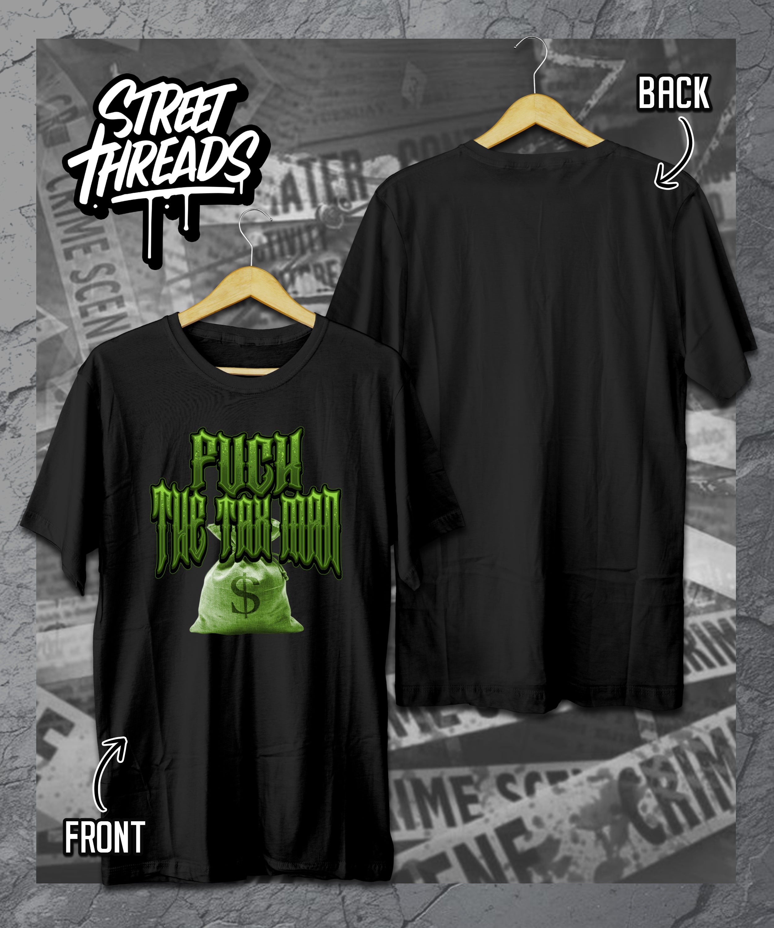 Fuck the tax man T-shirt