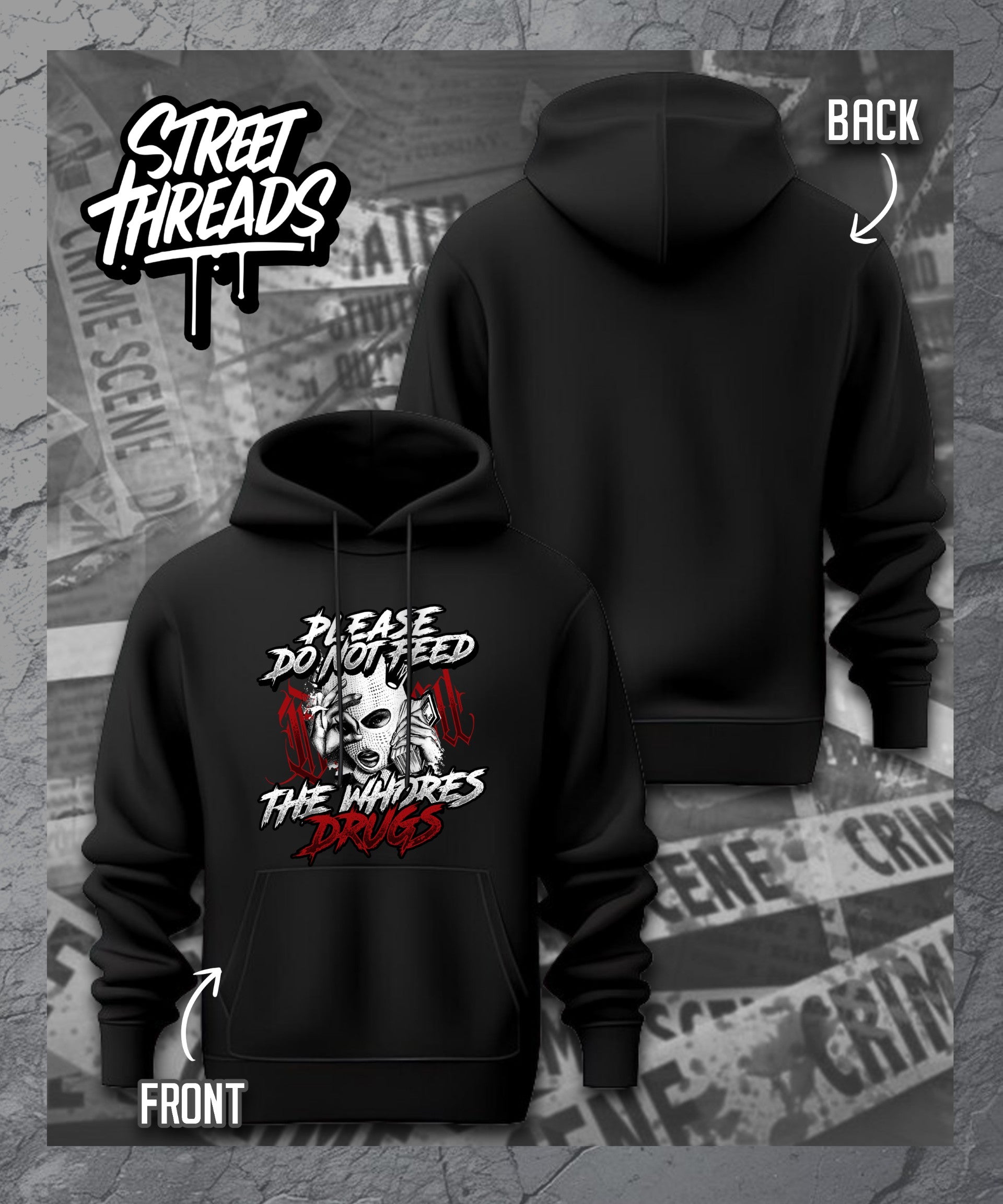 Please do not feed Hoodie