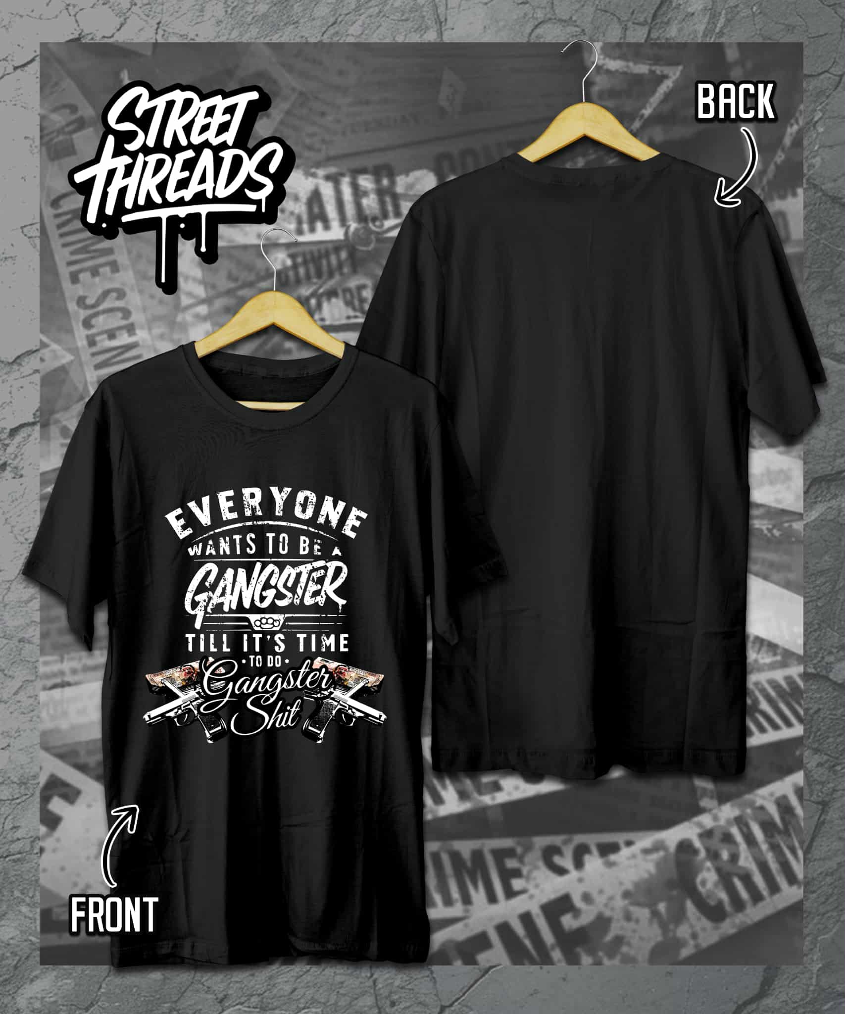 Gangster shit T-shirt