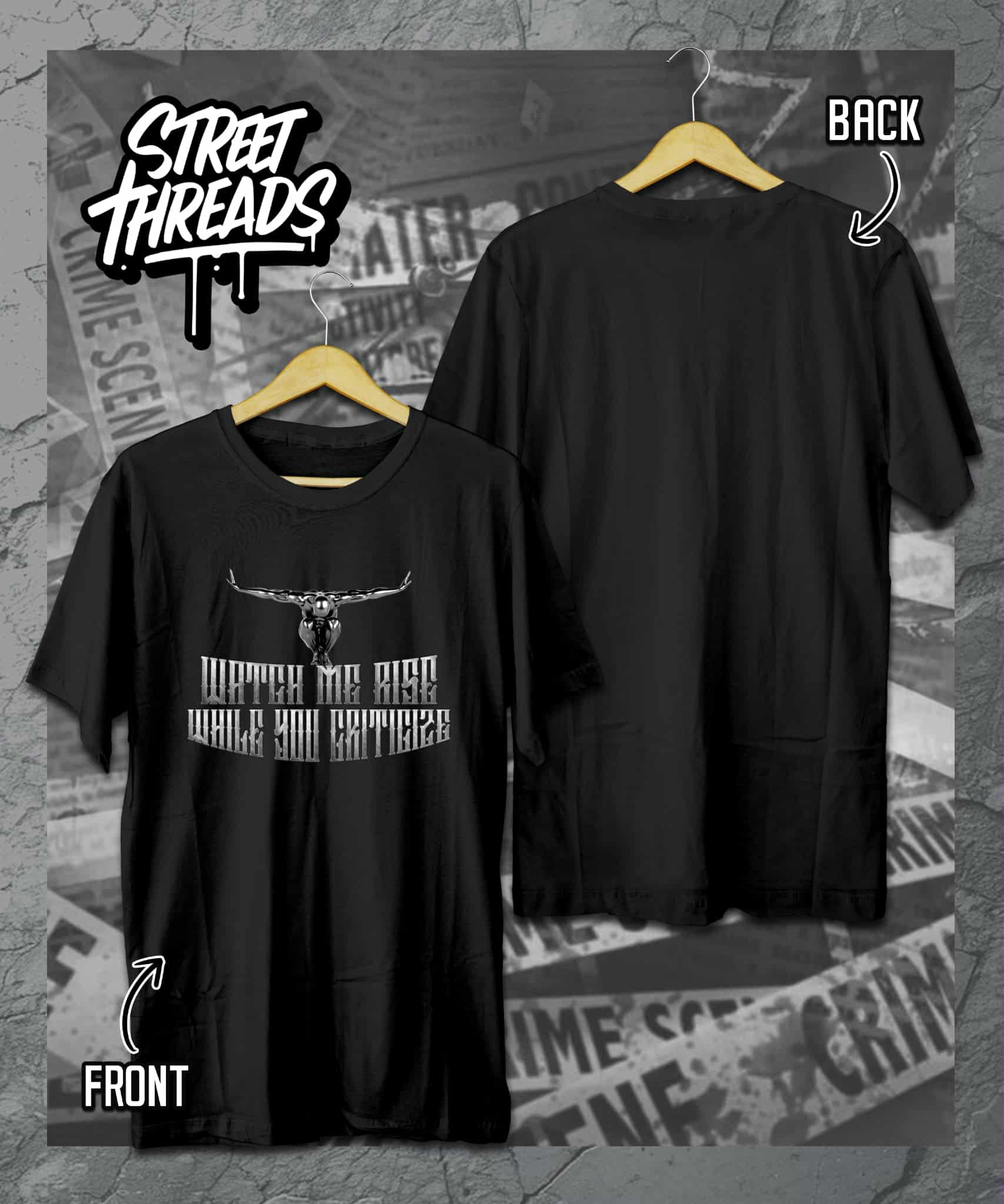 Watch me rise T-shirt